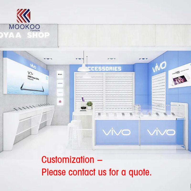 Phone Accessories Shop Design - Espositore per Telefoni Cellulari Personalizzato con