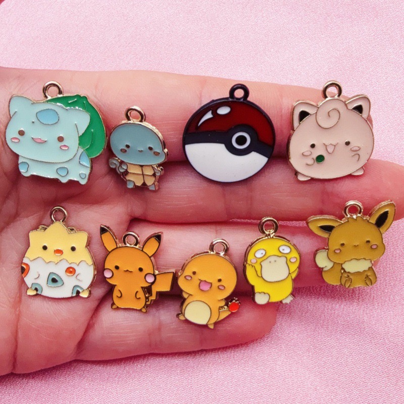 Phone Accessories - 10 Pezzi Accessori per Gioielli Cartoon