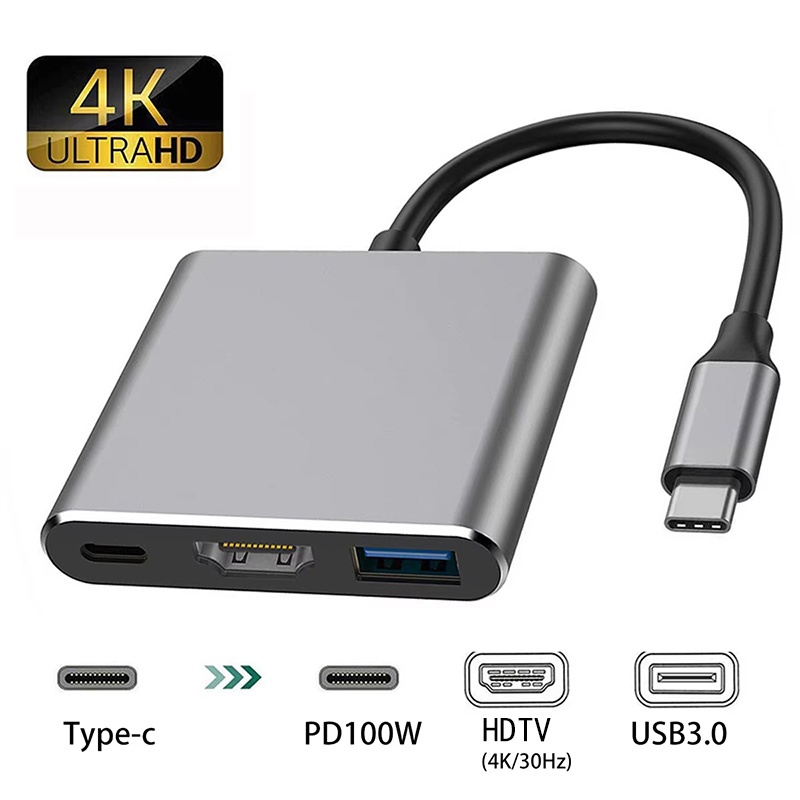 Hdmi Phone Adapter - Cavo convertitore USB-C a HDMI compatibile
