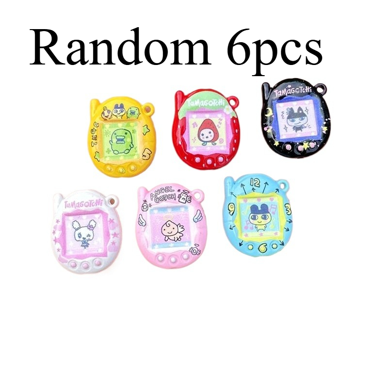 Phone Accessories Doll - 1/3/6 pz. Accessori per perline Tamagotchi,