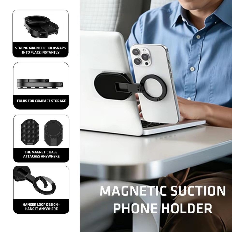 Phone Accessories - Supporto Magnetico Pieghevole Universale MA39 per