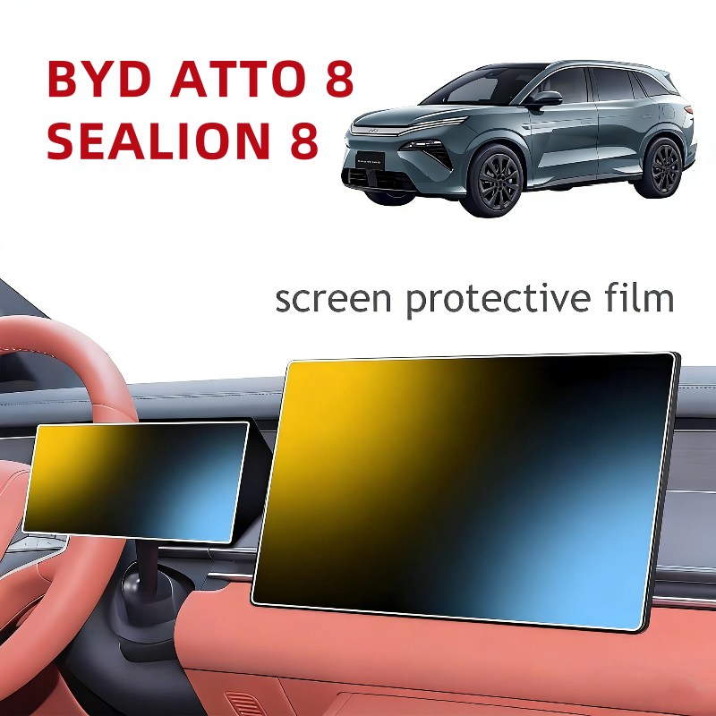 Tempered Glass Screen - Per BYD ATTO 8 SEALION 8