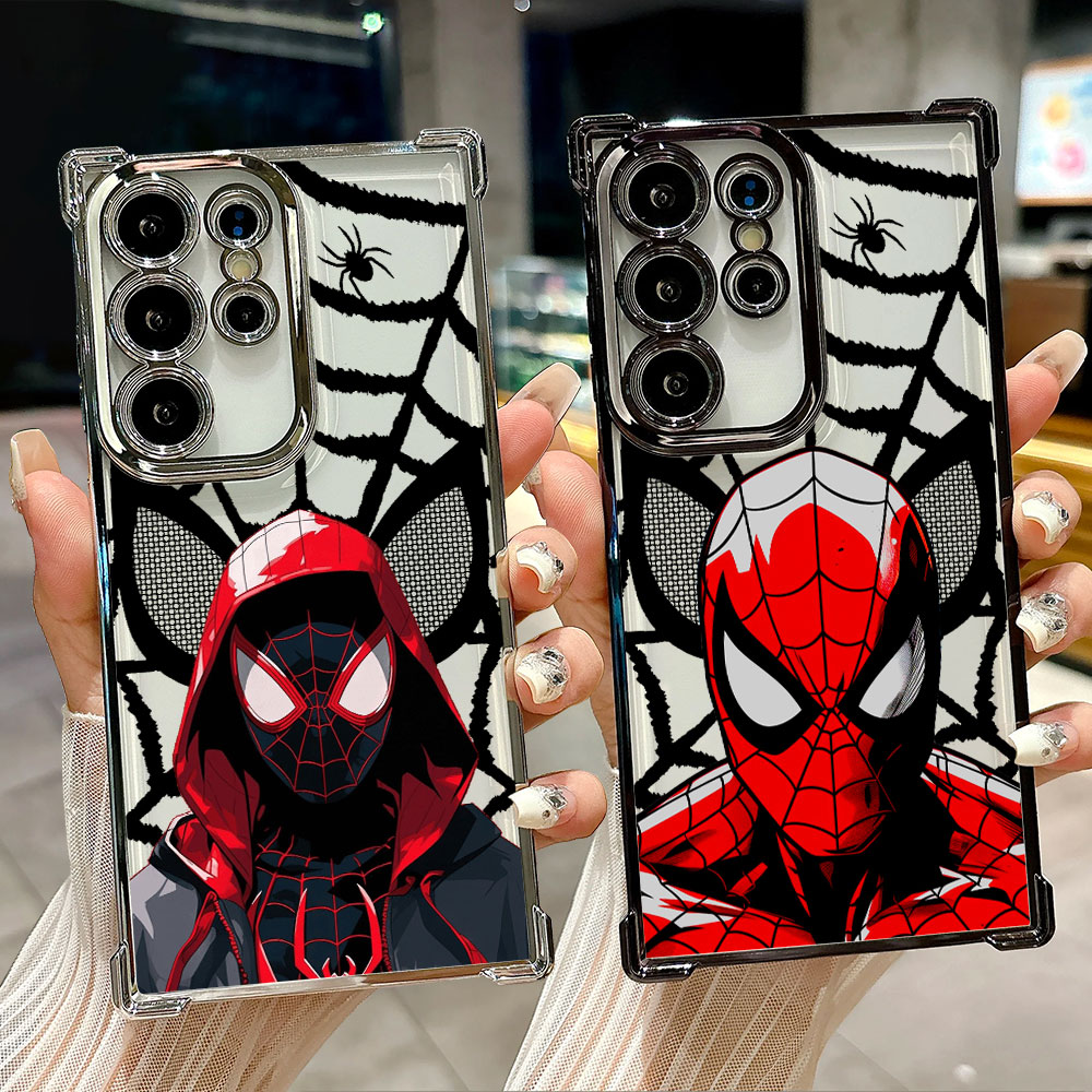 Samsung Accessories Phone - Custodia Spiderman Miles Morales Heroes per
