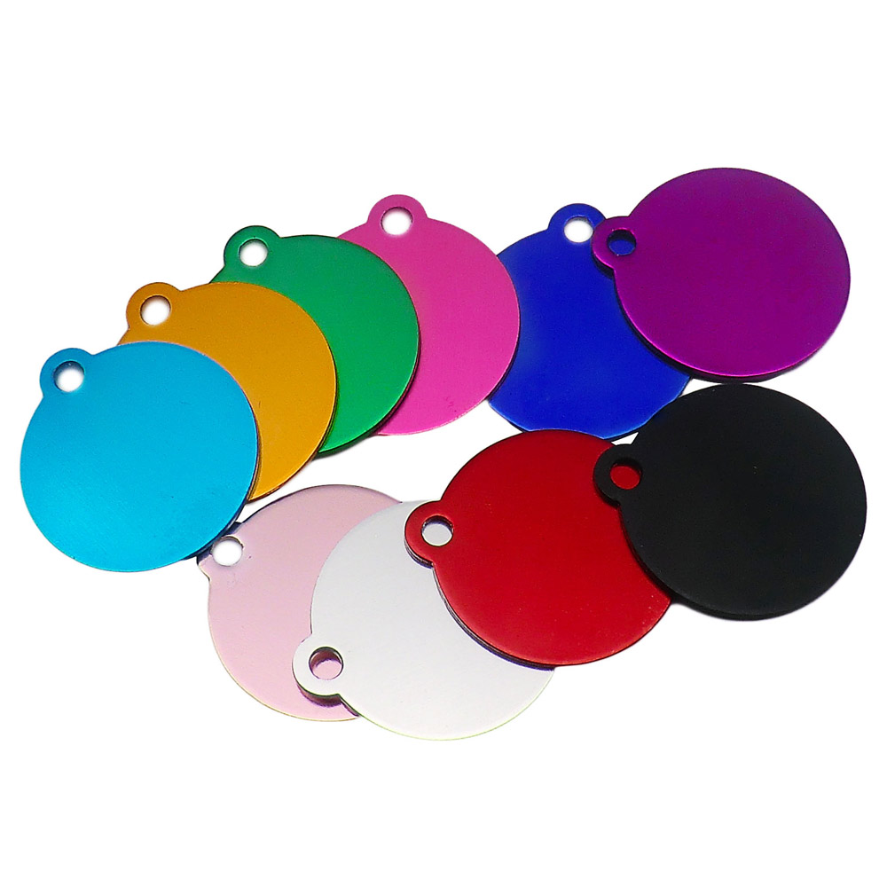 Phone Accessories Names - 100 pz Targhette Identificative Rotonde in