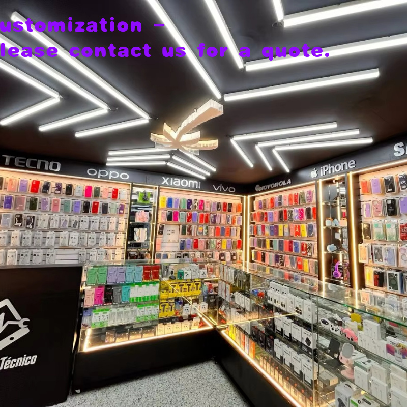Phone Accessories Shop Design - Design d'Interni Moderno per Negozio di