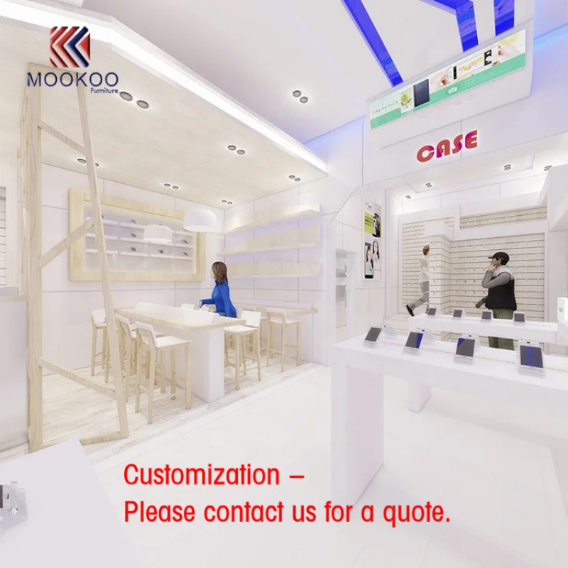 Phone Accessories Shop Design - Espositori personalizzati per negozi di telefonia