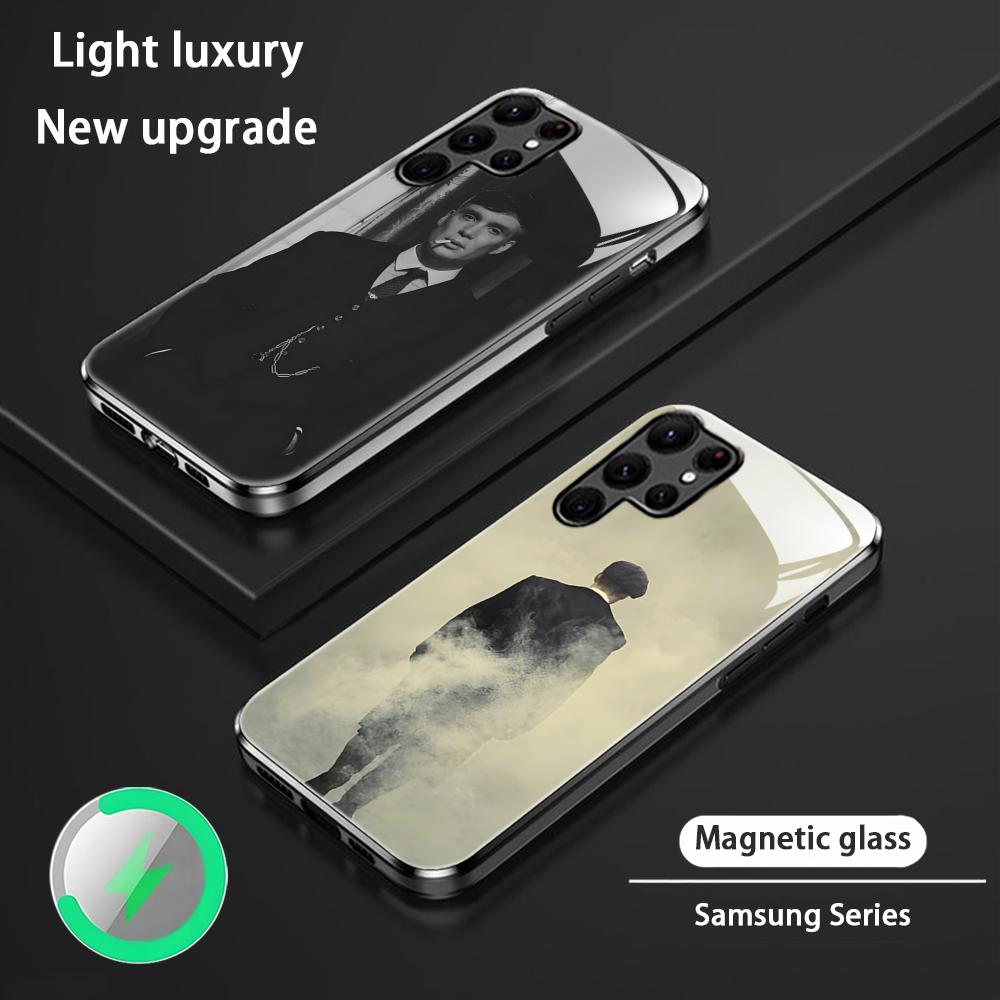 Magnetic Phone Case - Custodia Magnetica in Vetro Peaky Blinders