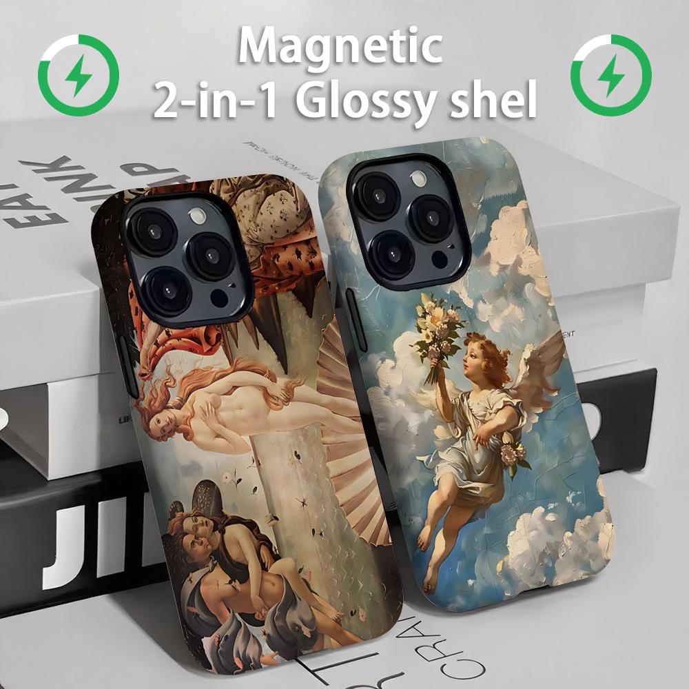 Magnetic Phone Case - Custodia per telefono con dipinti d'arte