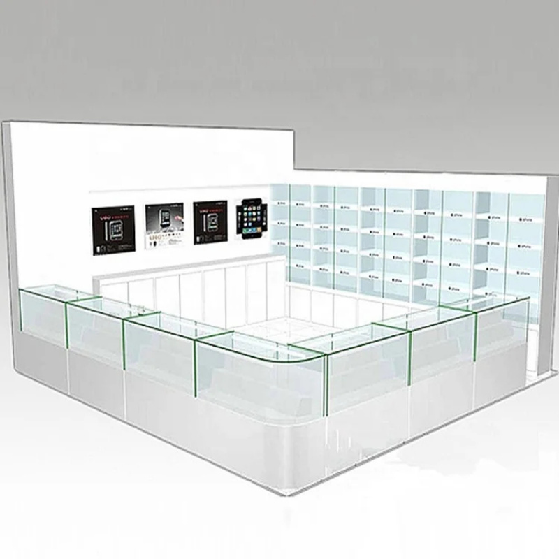Phone Accessories Shop Design - Vetrina Espositiva per Telefoni Cellulari Personalizzata,