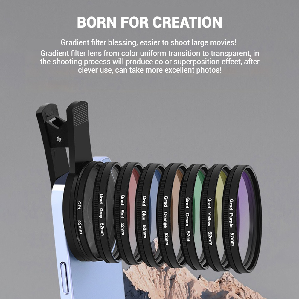 Obiettivo per cellulare da 52  - Phone Accessories For Photography recensione e prezzo