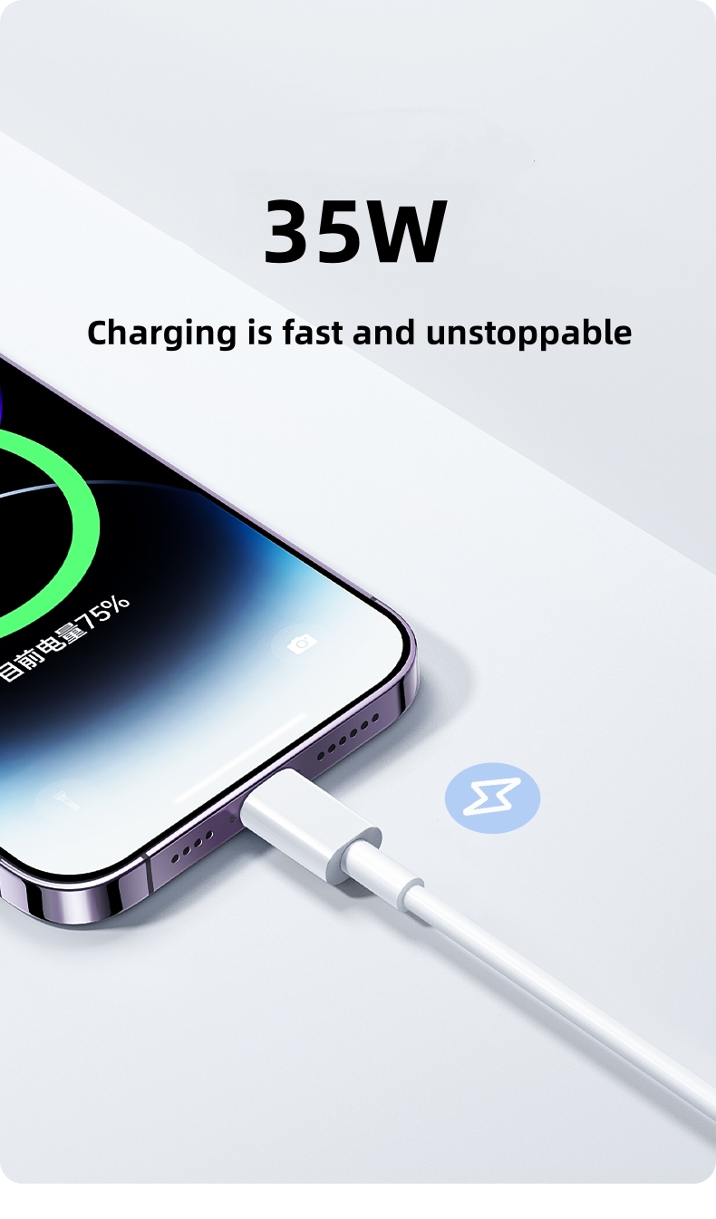 Cavo USB da 35 W per iPhone 14 - Phone Accessories Online recensione e prezzo