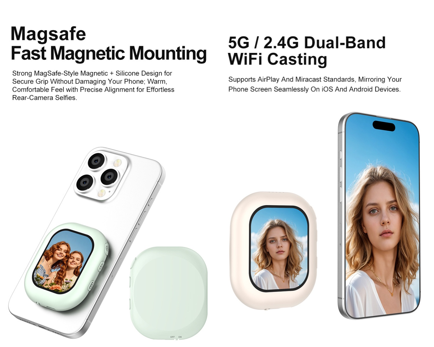 Monitor Wireless Magnetico Min - Phone Accessories For Photography recensione e prezzo